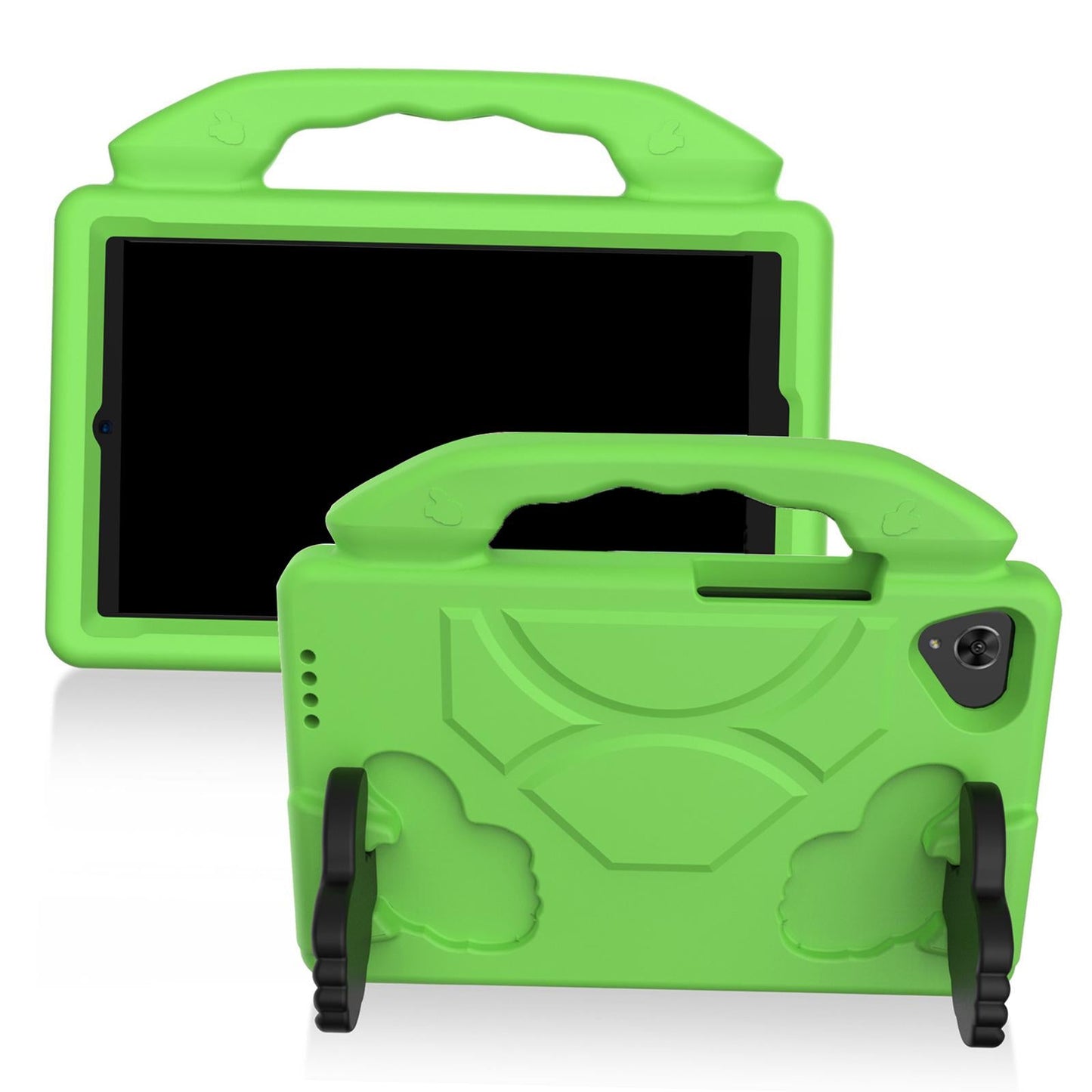 Kids-Proof Protective Cover Tablet for Galaxy Tab A T295 with Handle green