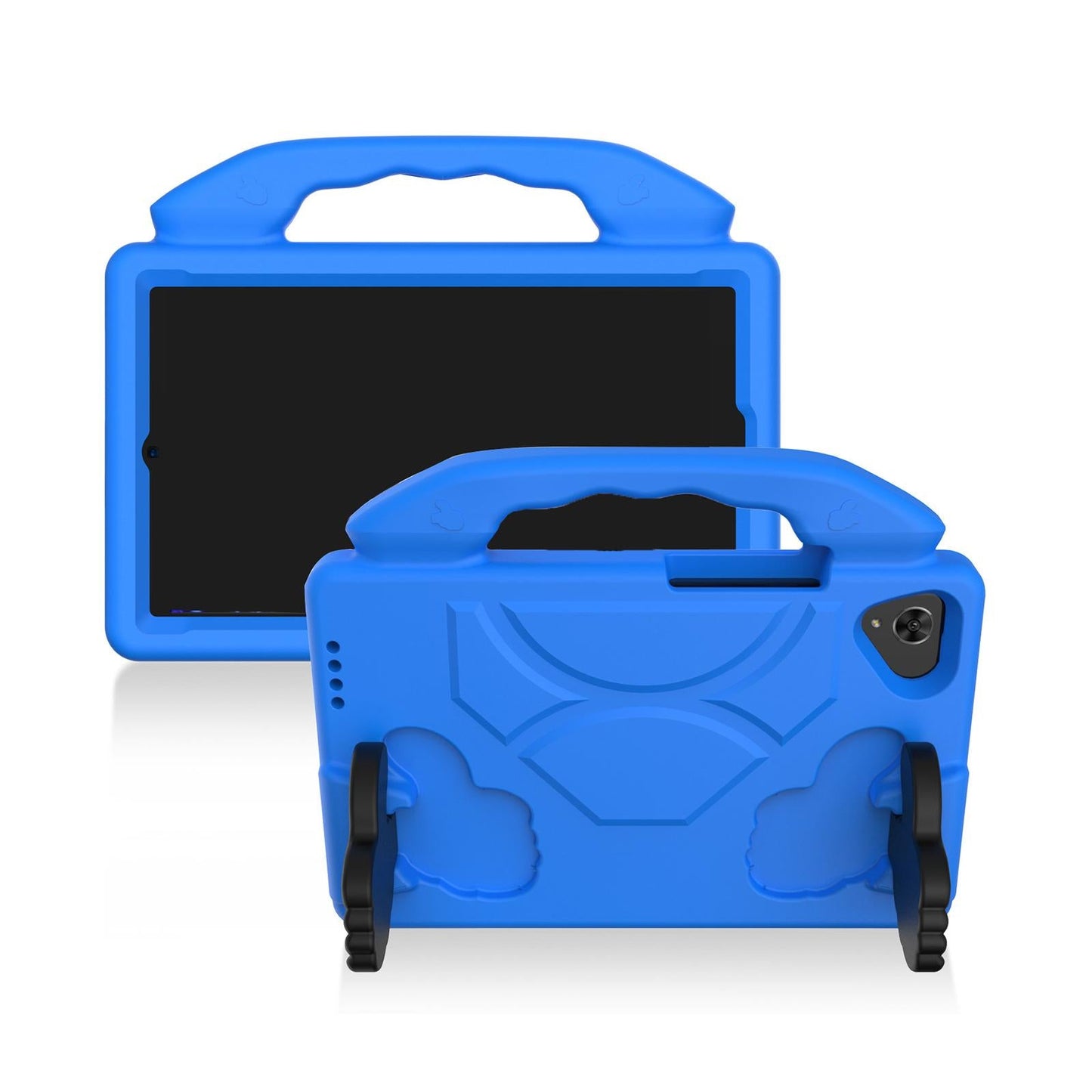 Kids-Proof Protective Cover Tablet for Galaxy Tab A T295 with Handle blue