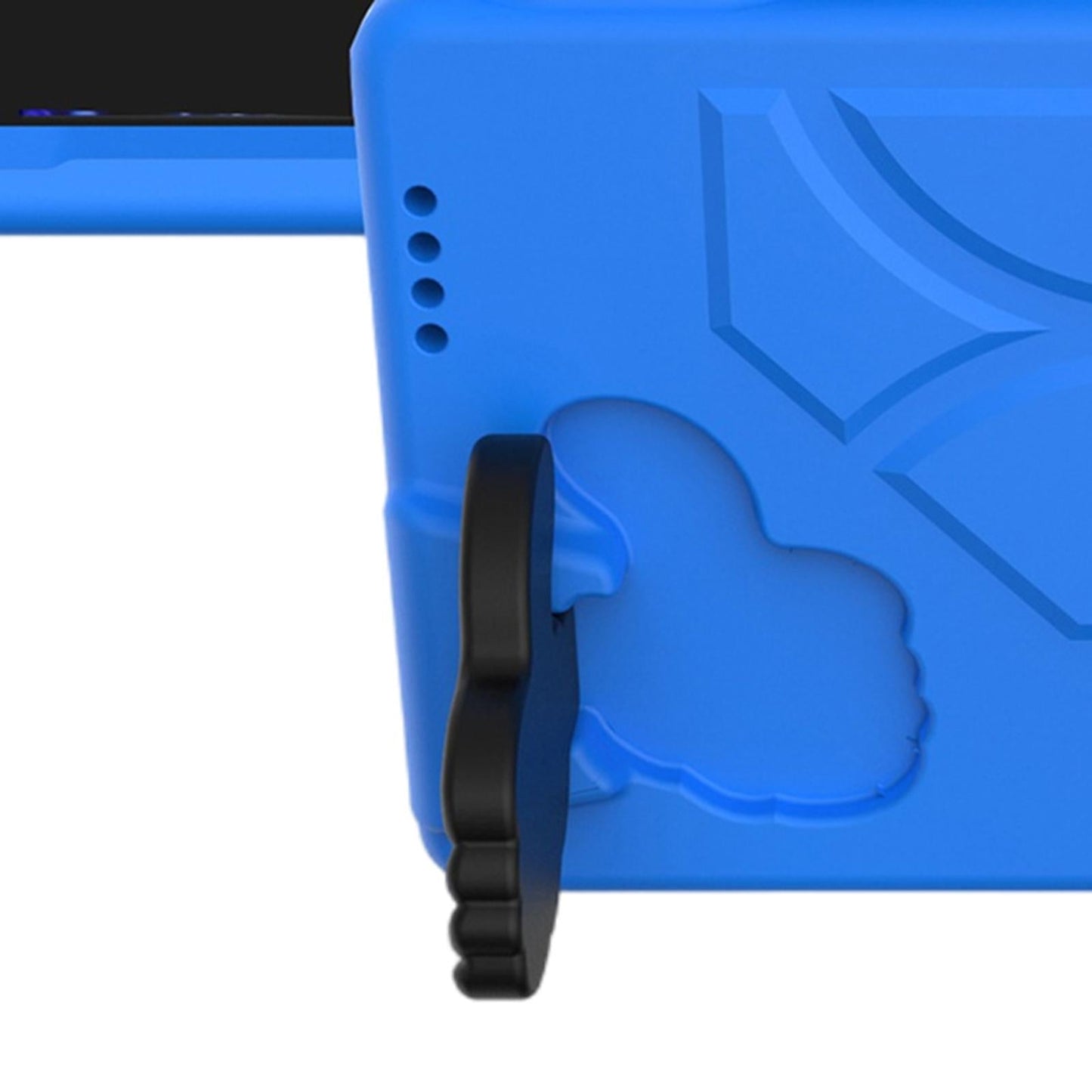 Kids-Proof Protective Cover Tablet for Galaxy Tab A T295 with Handle blue