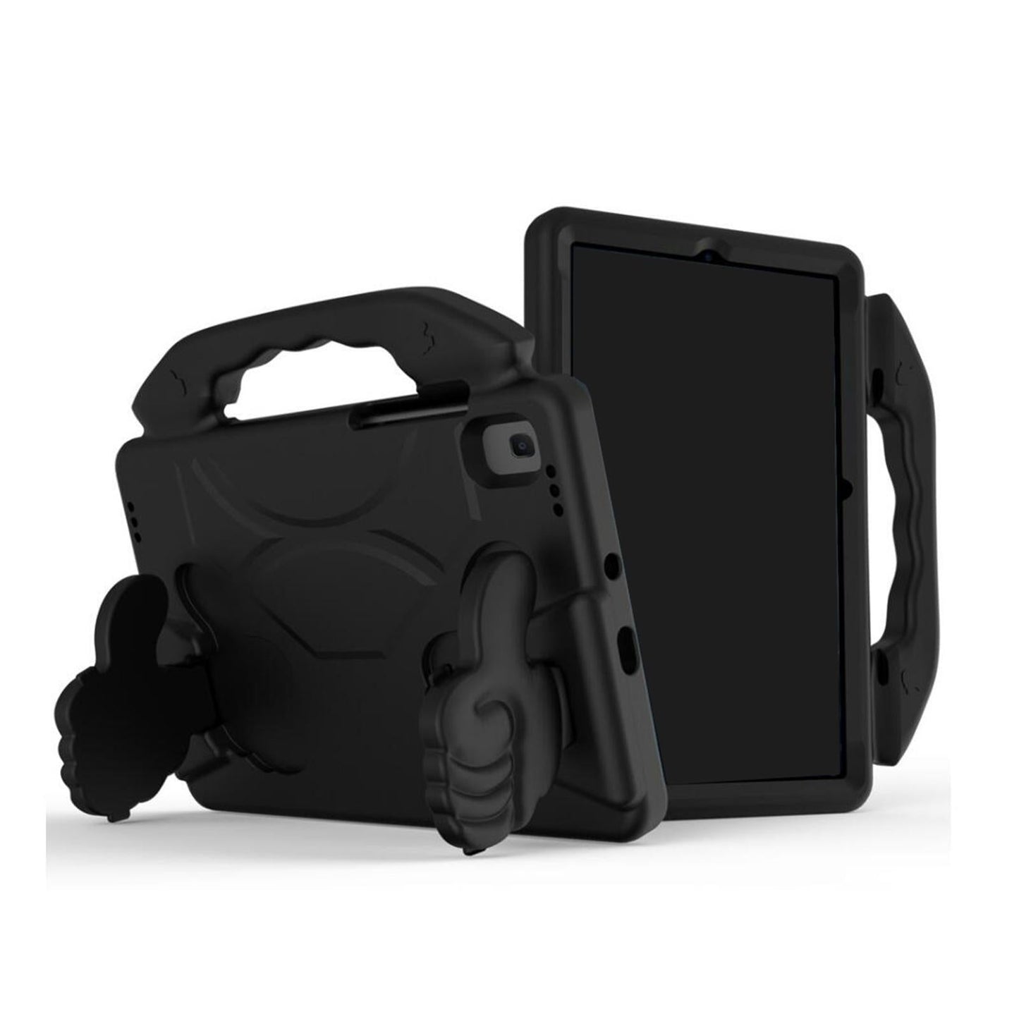 Kids-Proof Protective Cover Tablet for Galaxy Tab A T295 with Handle black