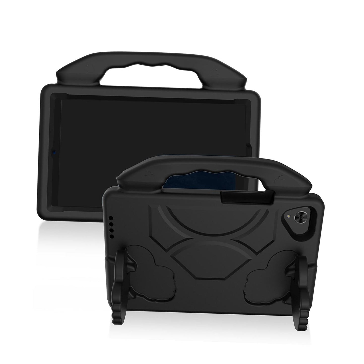 Kids-Proof Protective Cover Tablet for Galaxy Tab A T295 with Handle black