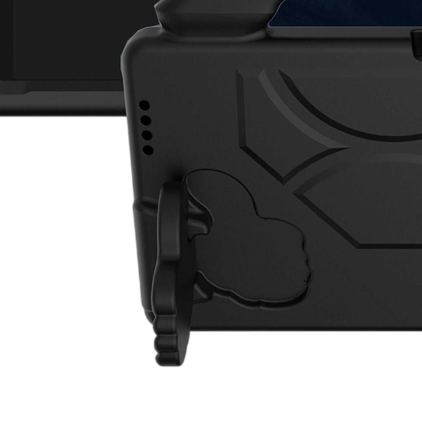 Kids-Proof Protective Cover Tablet for Galaxy Tab A T295 with Handle black