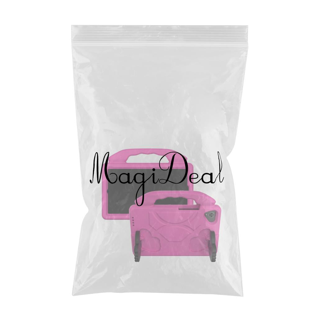 Kids-Proof Protective Cover Tablet for Galaxy Tab A T295 with Handle red