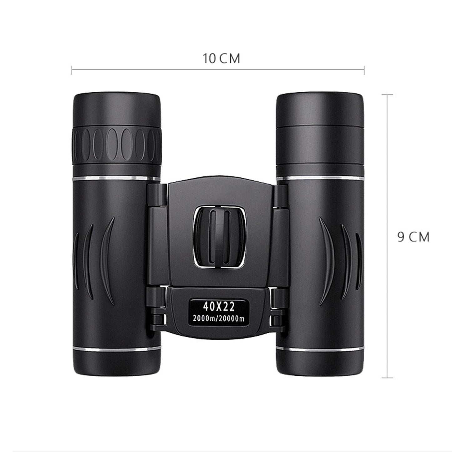 40x22 HD Binoculars Mini Telescope Folding High-Resolution for Travel Adults