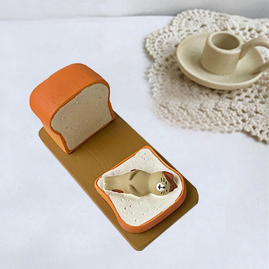 Desktop Creative Phone Holder for Tablets PC Couple 13.5x6x5cm Toast