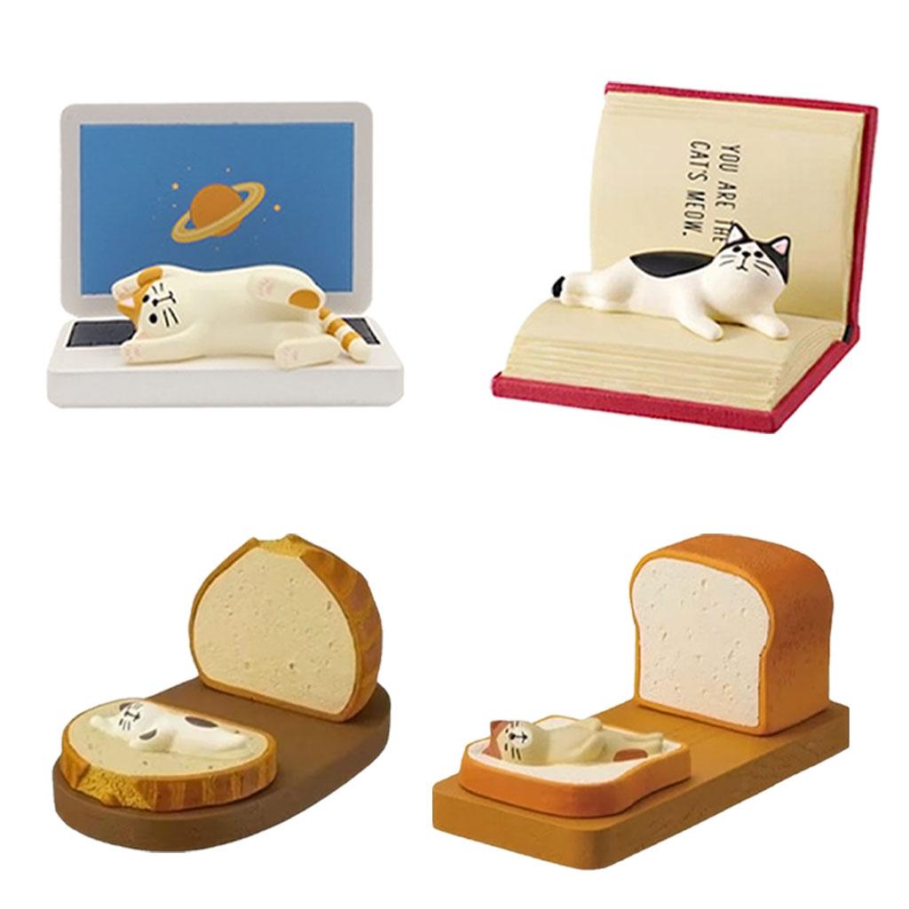 Desktop Creative Phone Holder for Tablets PC Couple 13.5x6x5cm Toast