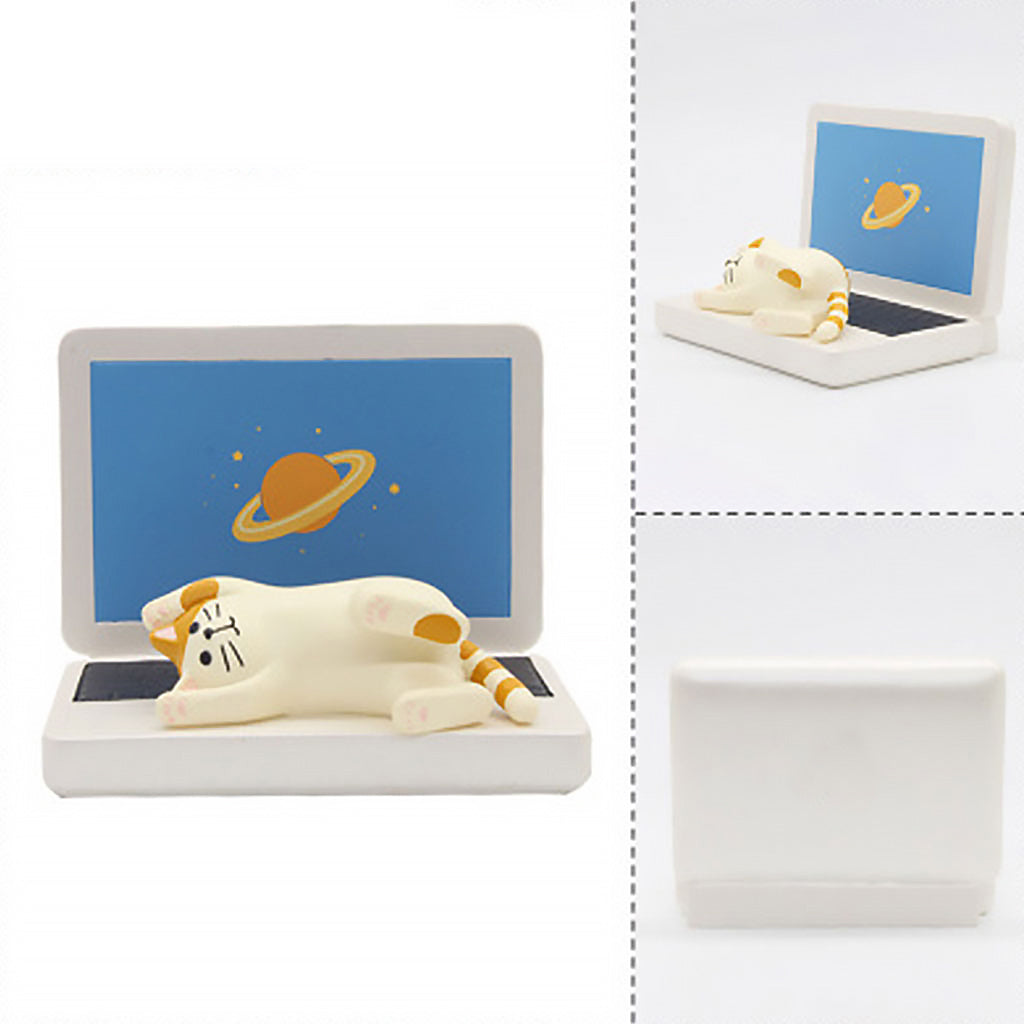 Desktop Creative Phone Holder for Tablets PC Couple 9.5x7.5x7.8cm PC Cat