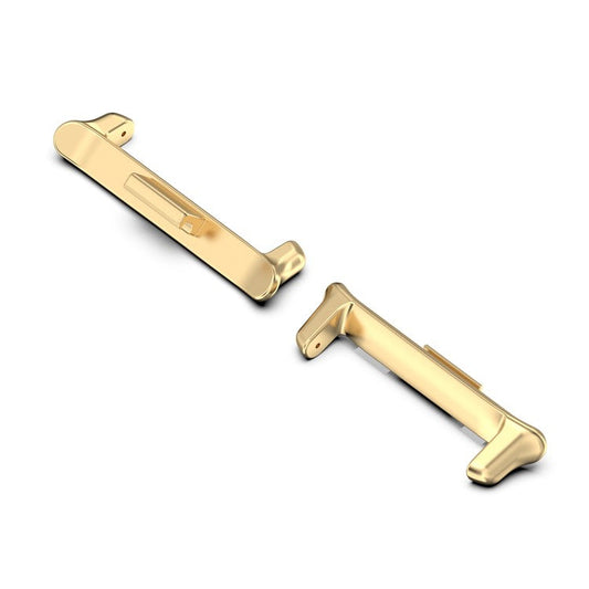 1 Pair Metal Adapter for vivo Watch GT Watch Band Strap Connector, Inner Length: 22mm - Gold