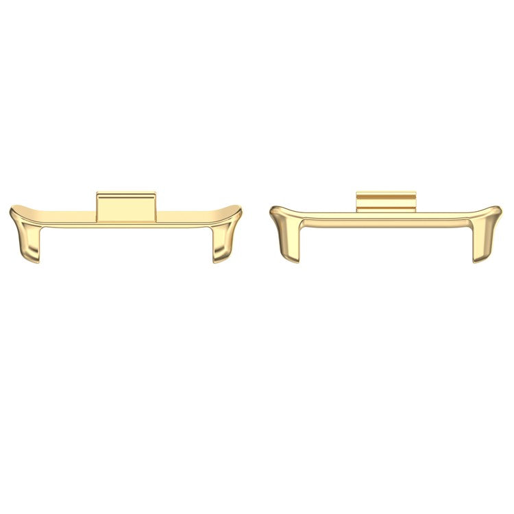 1 Pair Metal Adapter for vivo Watch GT Watch Band Strap Connector, Inner Length: 22mm - Gold
