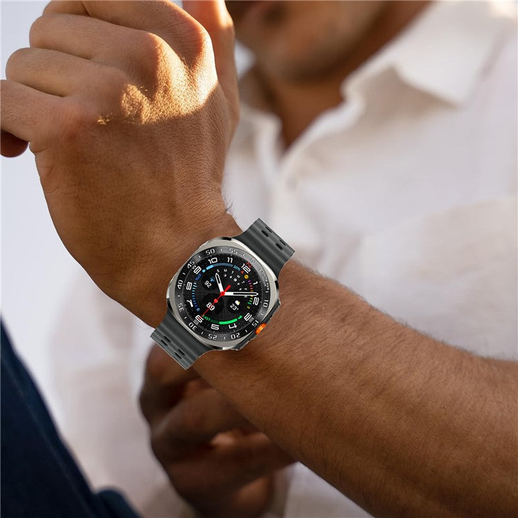 Type A for Samsung Galaxy Watch Ultra 47mm Bezel Ring Stainless Steel Metal Bezel Styling Dial Circle - Blue / White Characters