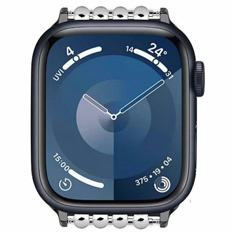 1 Pair Roller Connector For For Apple Watch Series 10 Ultra 9 8 7 SE 6 5 4 3 2 1 46mm 49mm 45mm 44mm 42mm Replacement Watch Band Connector - Black