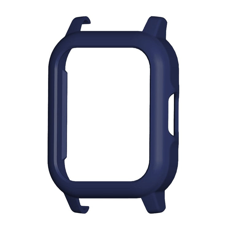 Smart Watch Frame Bumper Protective Scratch Proof PC Case for Xiaomi Haylou Watch LS02 - Midnight Blue