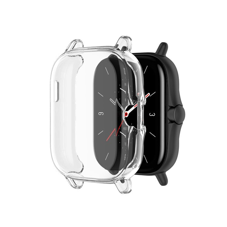 Electroplating Full Coverage Soft TPU Smart Watch Protective Case for Huami Amazfit GTS 2/GTS 2e