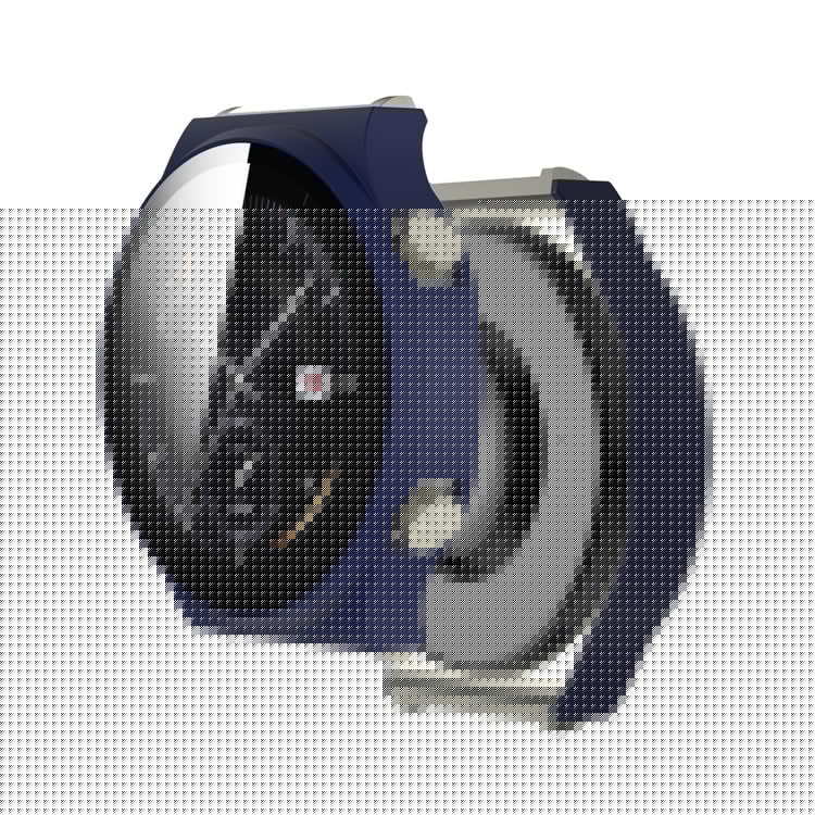 Smartwatch Electroplated Matte PC Frame Cover with Tempered Glass Screen Protector for Huawei Watch GT 2 Pro - Blue