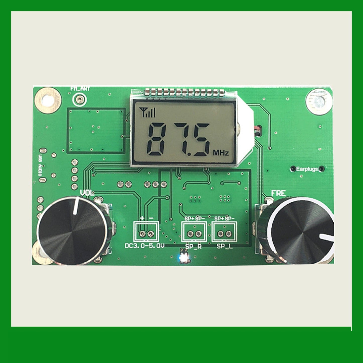 FM Radio Receiver Module for 87-108MHz DSP Pll Digital Stereo Board