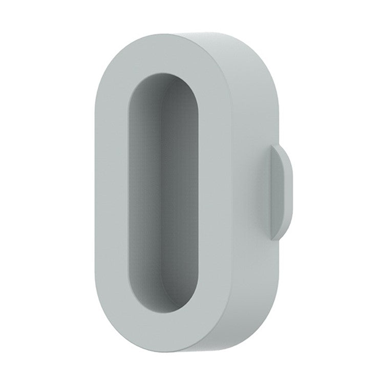 1Pc Anti-dust Silicone Plug for Garmin Forerunner 265 / 265S / 965 , Charging Port Protector Plug Cover - Light Grey