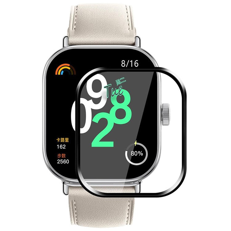 1Pc For Xiaomi Redmi Watch 4 PC+PET Film 3D Smartwatch Screen Protector