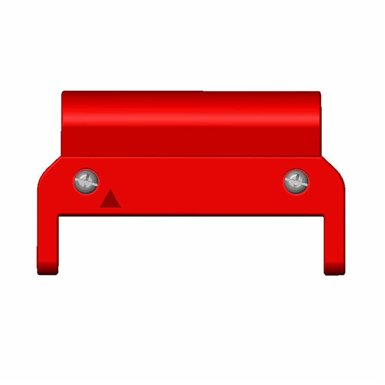 1 Pair PC Connector for Garmin Smart Watch 20mm Watch Strap Connection Adapter - Red