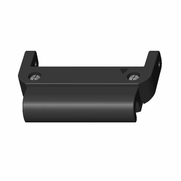 1 Pair PC Connector for Garmin Smart Watch 20mm Watch Strap Connection Adapter - Black