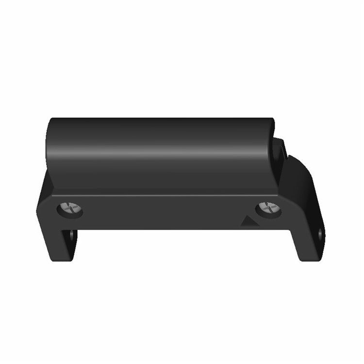 1 Pair PC Connector for Garmin Smart Watch 20mm Watch Strap Connection Adapter - Black