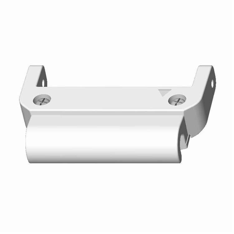 1 Pair PC Connector for Garmin Smart Watch 20mm Watch Strap Connection Adapter - White