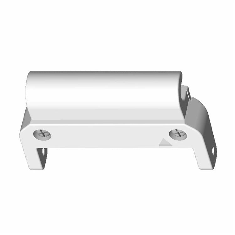 1 Pair PC Connector for Garmin Smart Watch 20mm Watch Strap Connection Adapter - White