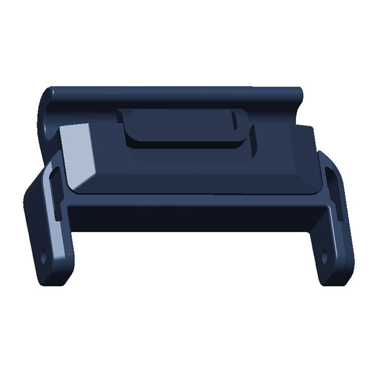 1 Pair PC Connector for Garmin Fenix 7S 20mm Watch Strap Connection Adapter - Midnight Blue