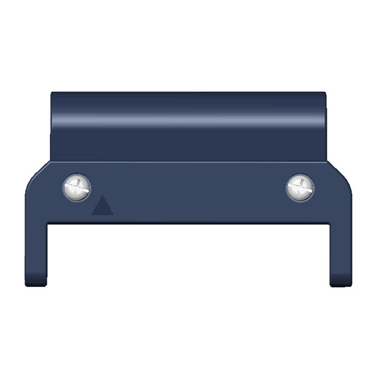 1 Pair PC Connector for Garmin Fenix 7S 20mm Watch Strap Connection Adapter - Midnight Blue