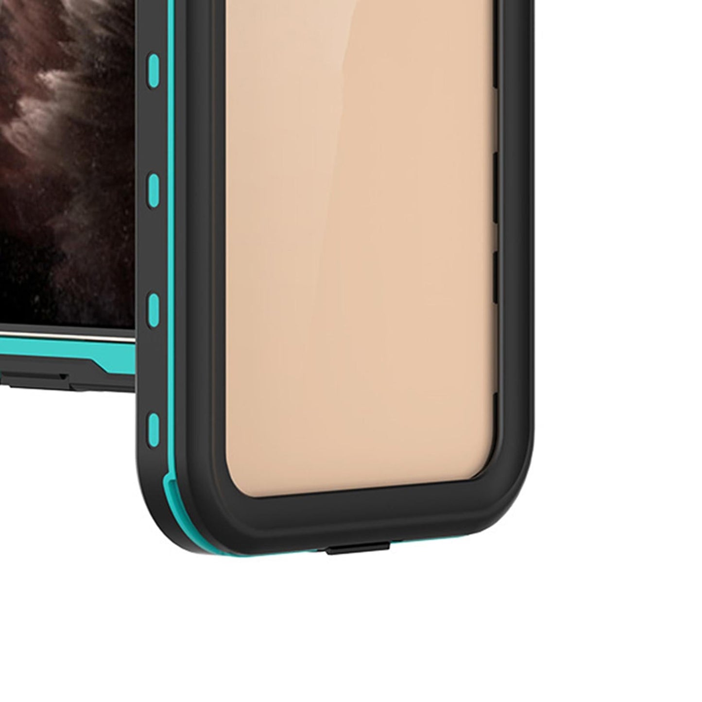 Waterproof Phone Case Full Body Sealed Protective Cover for 12Pro Blue