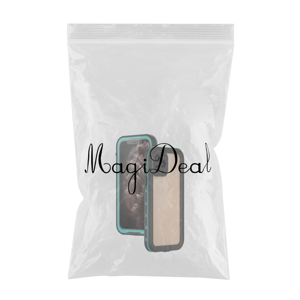 Waterproof Phone Case Full Body Sealed Protective Cover for 12Pro Blue