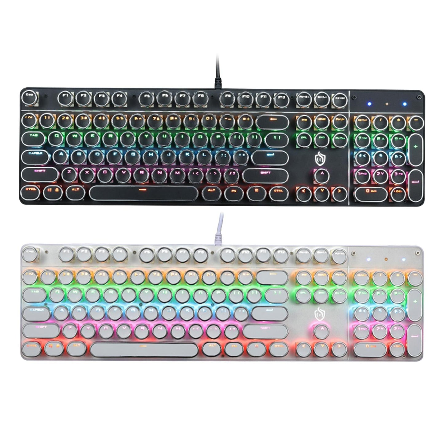 Mechanical Keyboard for Esports Hiwings Keyboard Mouse Light for Office Black K900-5