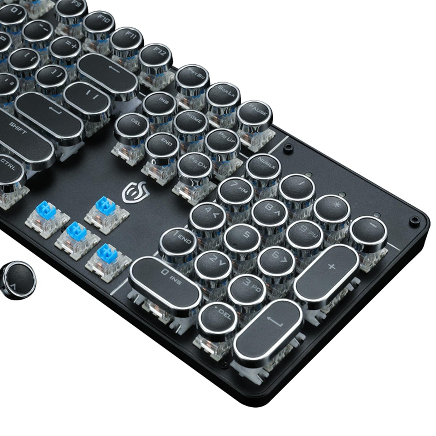 Mechanical Keyboard for Esports Hiwings Keyboard Mouse Light for Office Black K900-7