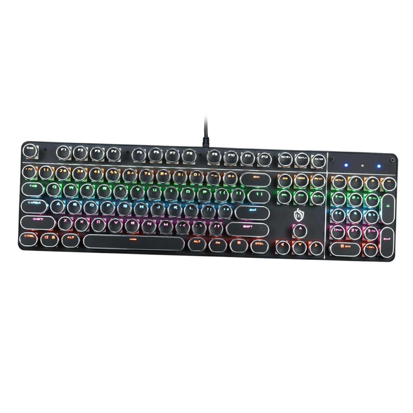 Mechanical Keyboard for Esports Hiwings Keyboard Mouse Light for Office Black K900-7