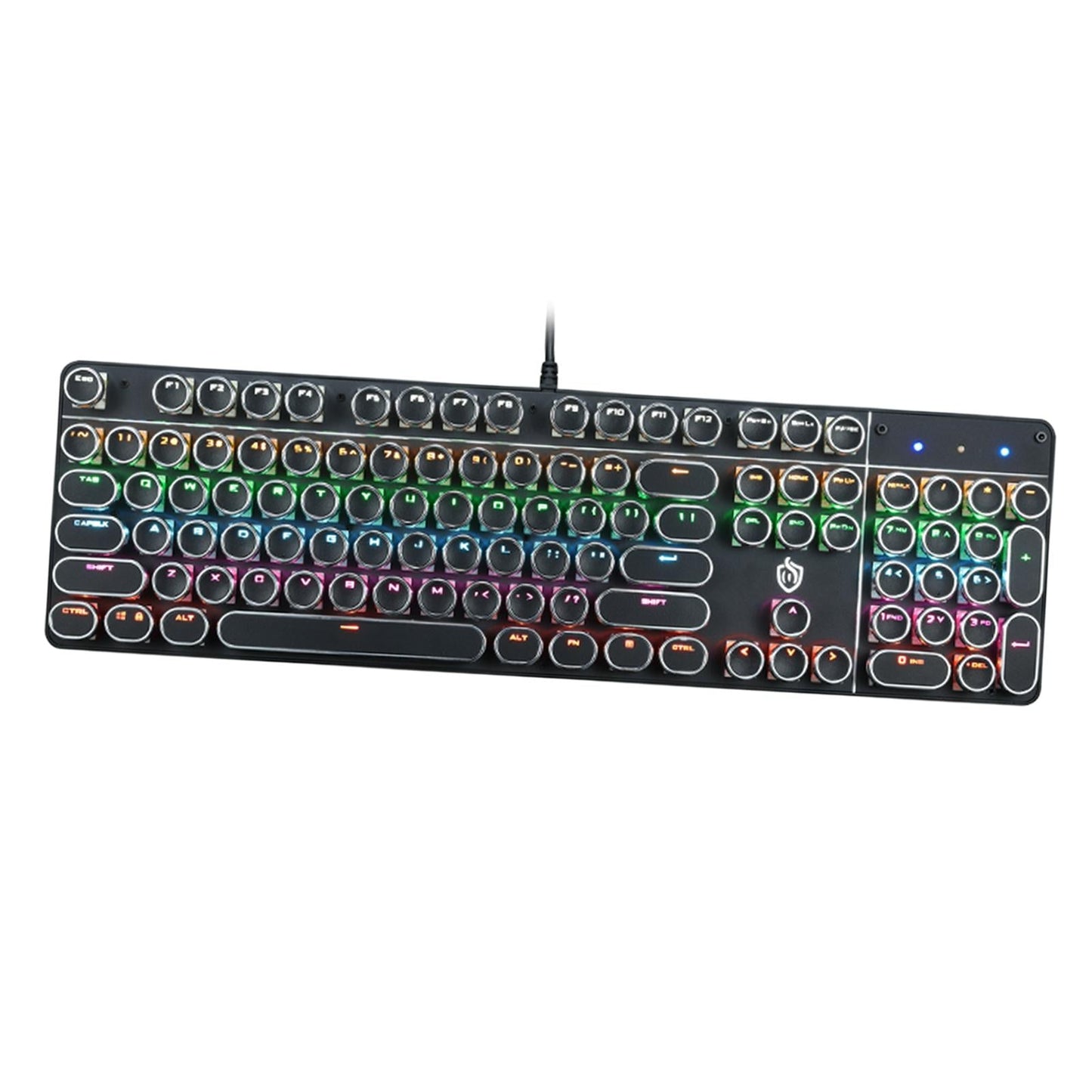 Mechanical Keyboard for Esports Hiwings Keyboard Mouse Light for Office Black K900-7