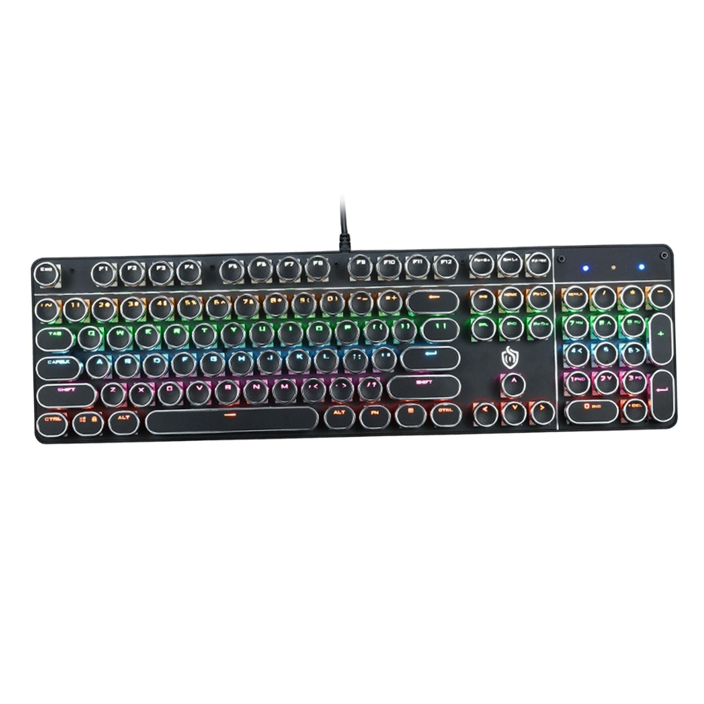 Mechanical Keyboard for Esports Hiwings Keyboard Mouse Light for Office Black K900-7
