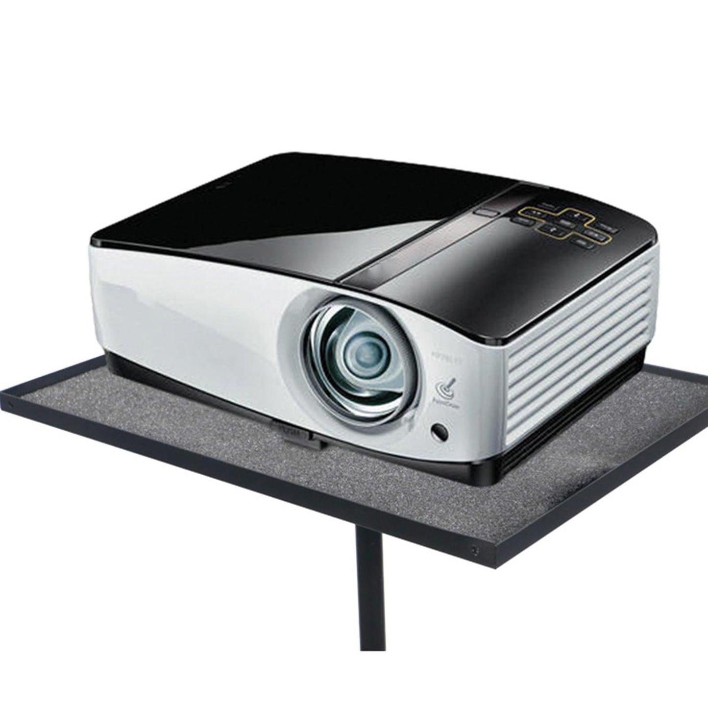 Projector Tripod Stand Foldable with Adjustable Height Computer Holder Mount Tray