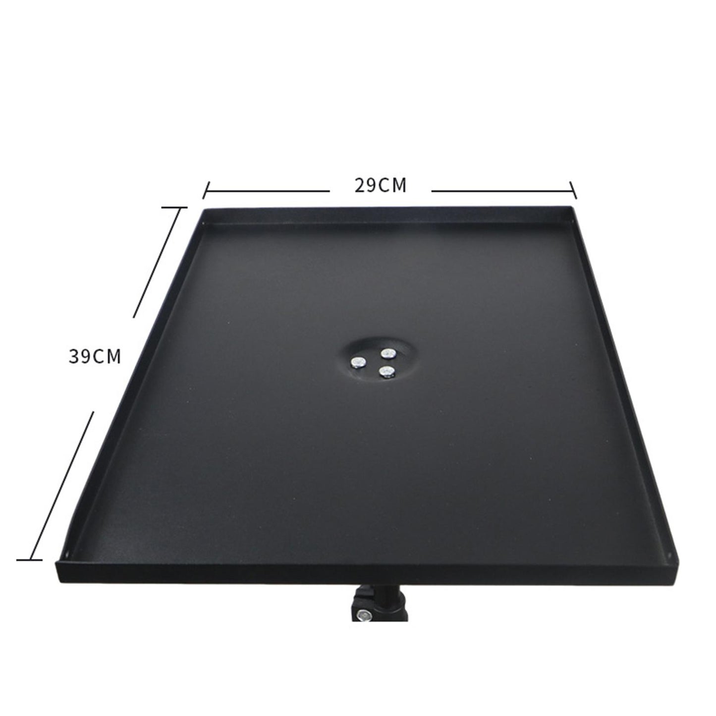 Projector Tripod Stand Foldable with Adjustable Height Computer Holder Mount 0.6m Holder Tray