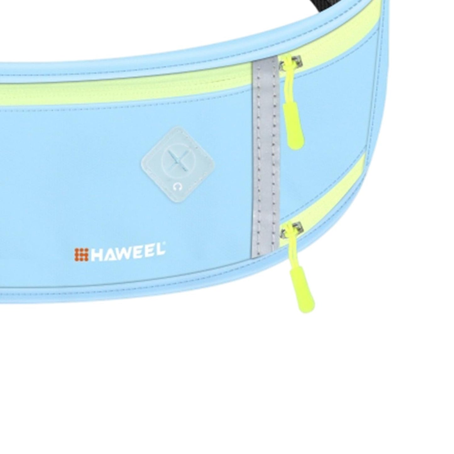 Running Belt Fanny Pack Slim Belt for Dog Walking Biking Shopping Water Blue