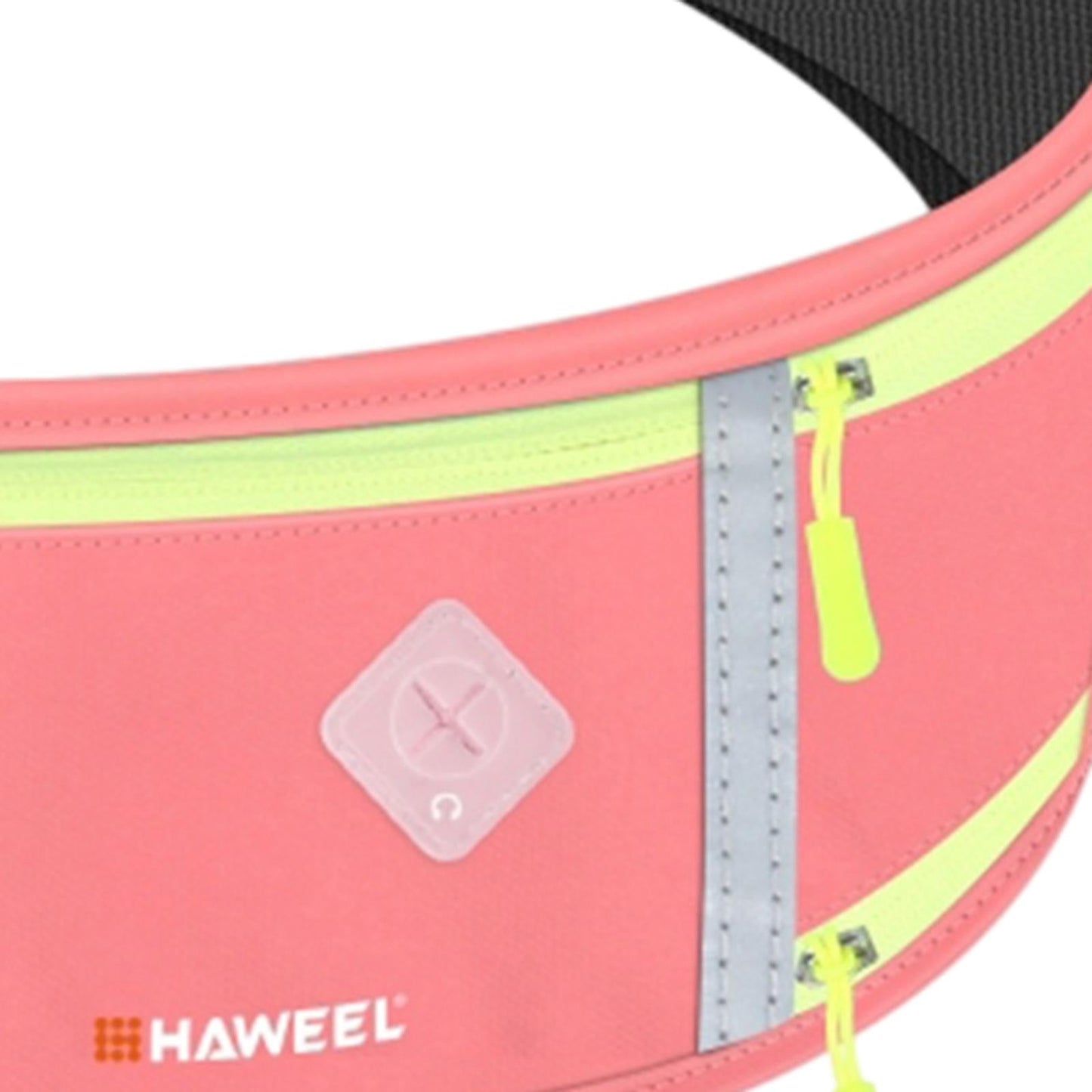 Running Belt Fanny Pack Slim Belt for Dog Walking Biking Shopping Water Pink