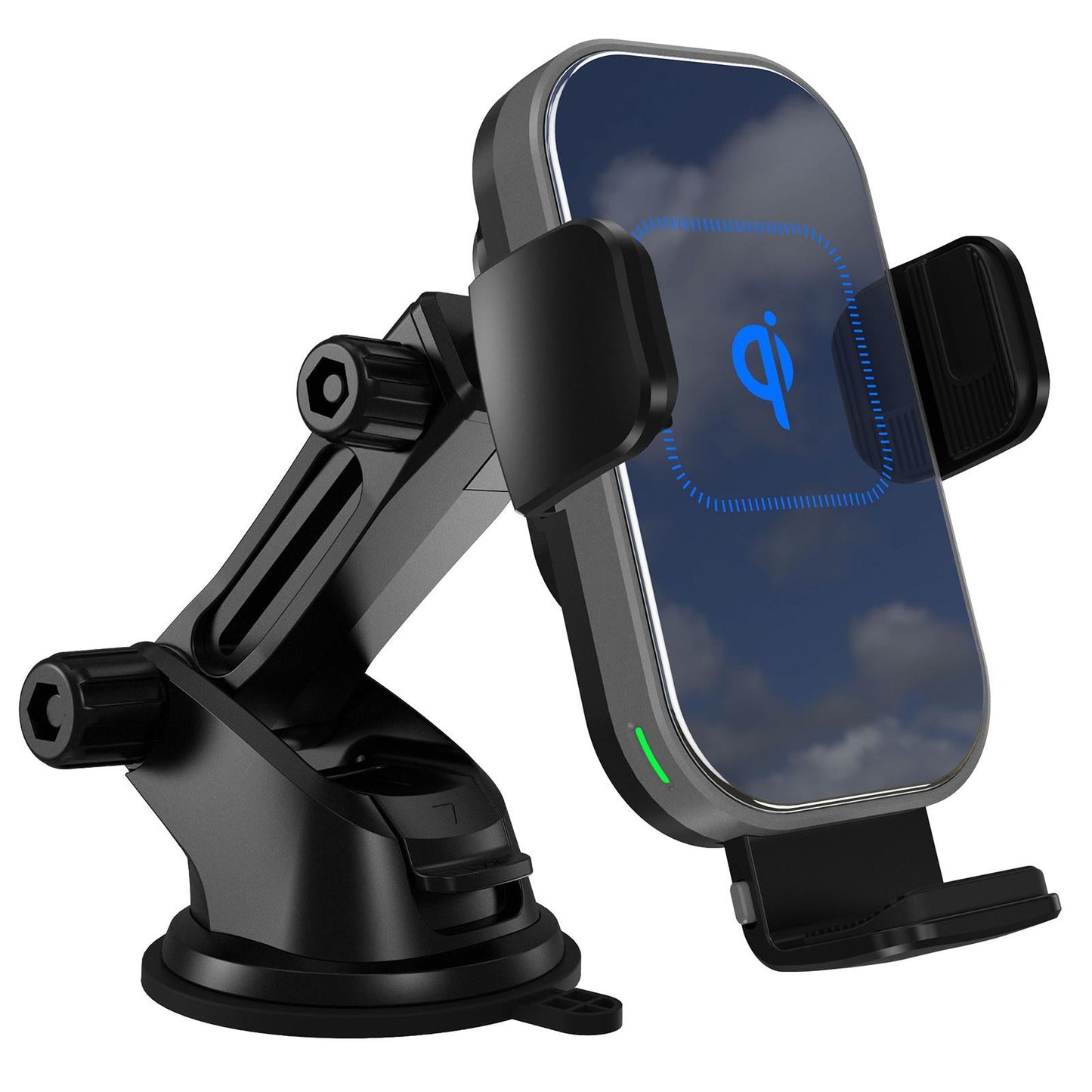 15W Wireless Car Charger Car Mount Phone Holder for Smartphones Windshield