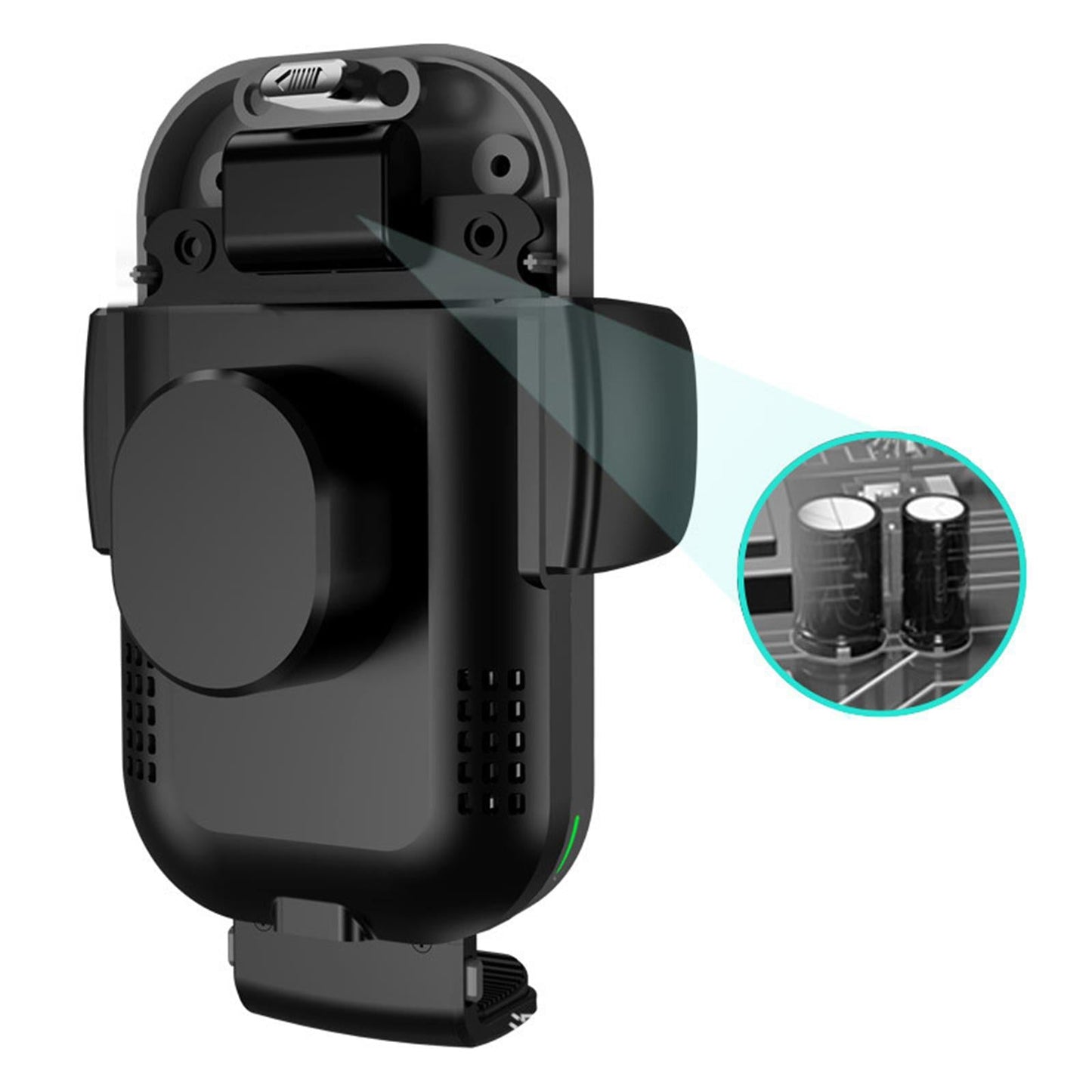 15W Wireless Car Charger Car Mount Phone Holder for Smartphones Windshield