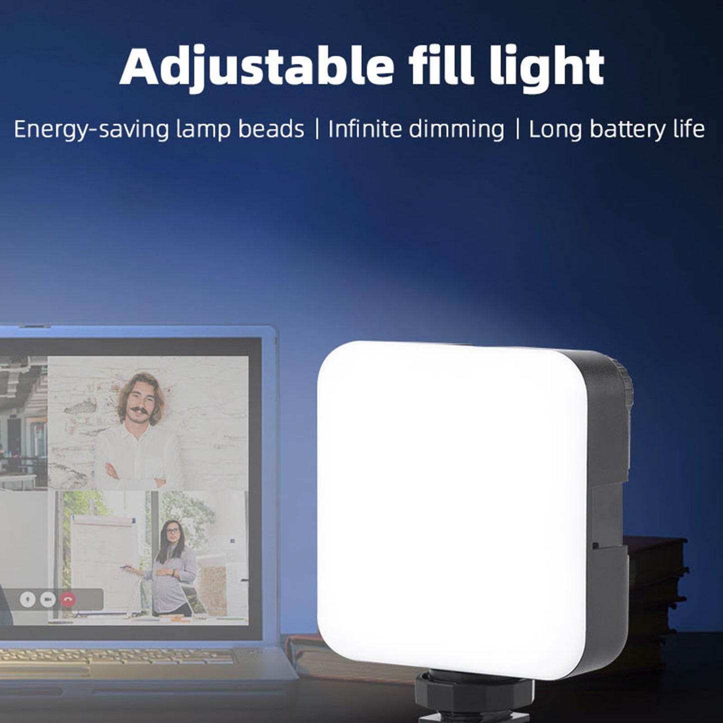 Universal Handheld Vlogging Kit Phone Vlog Kit Filming with LED Fill Light 4pcs with Remote