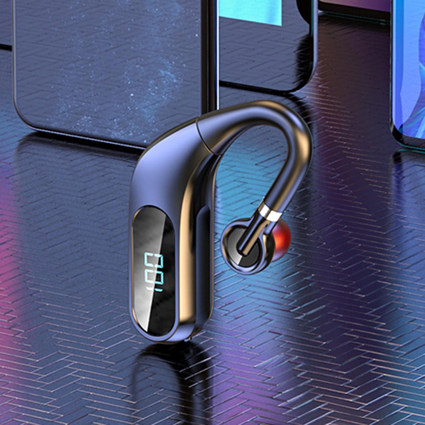 Wireless Bluetooth Headset V5.0 Earphones HD Calling Lightweight Business