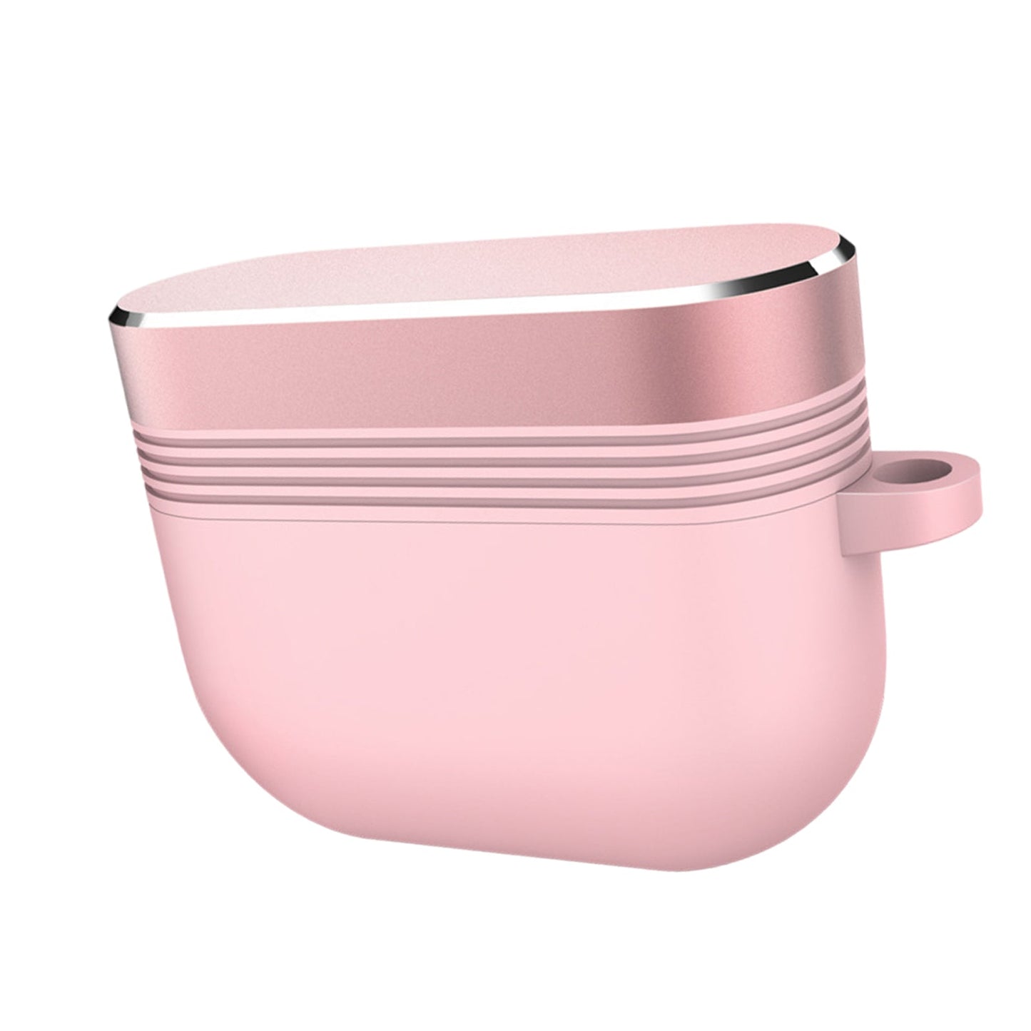 Earpiece Protective Cove Case w/ Carabiner Cool Hard Shell Dustproof Outdoor Pink Rose Gold