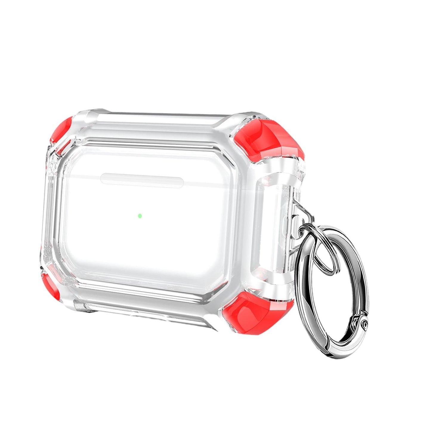 Earphone Protective Case Shockproof TPU for AirPods Pro Headset red