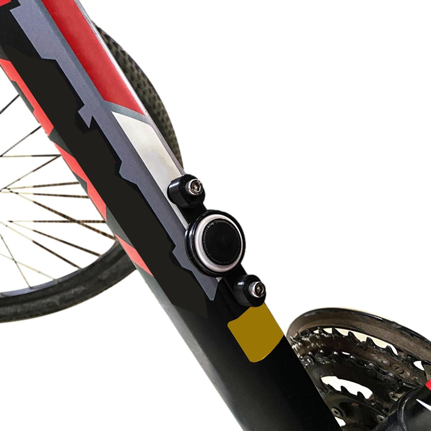 Protective Case Bicycle Seat Bow GPS Location for Airtag Case Carbon Fiber