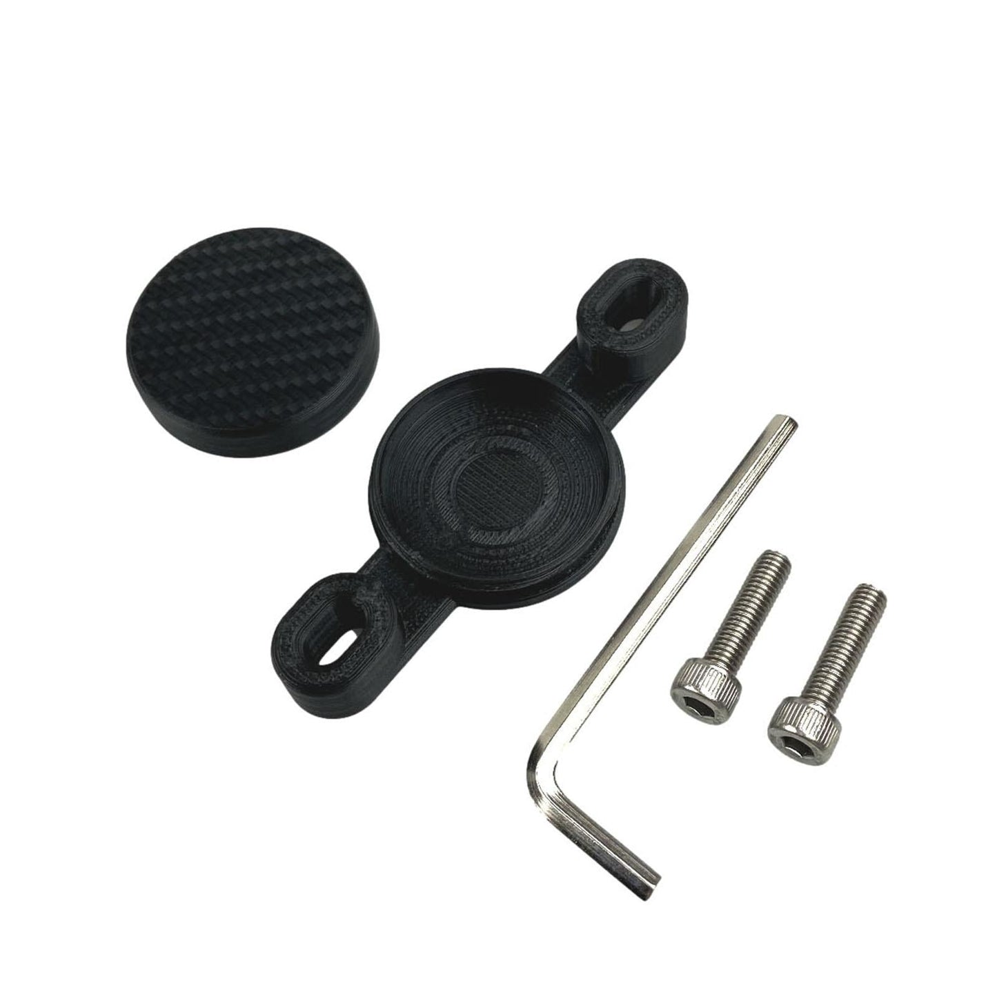 Protective Case Bicycle Seat Bow GPS Location for Airtag Case Carbon Fiber