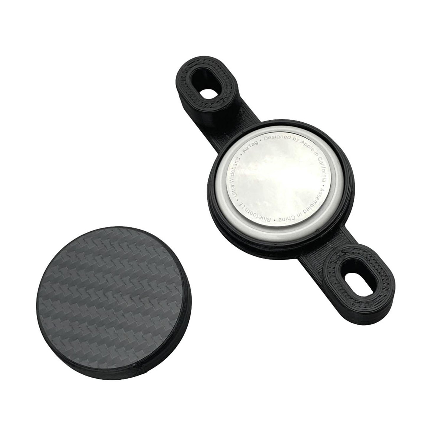 Protective Case Bicycle Seat Bow GPS Location for Airtag Case Carbon Fiber