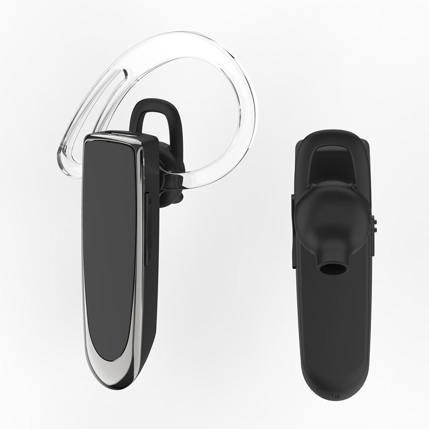 Bluetooth Headset Wireless Earpiece Business Workout Trucker Driving Black