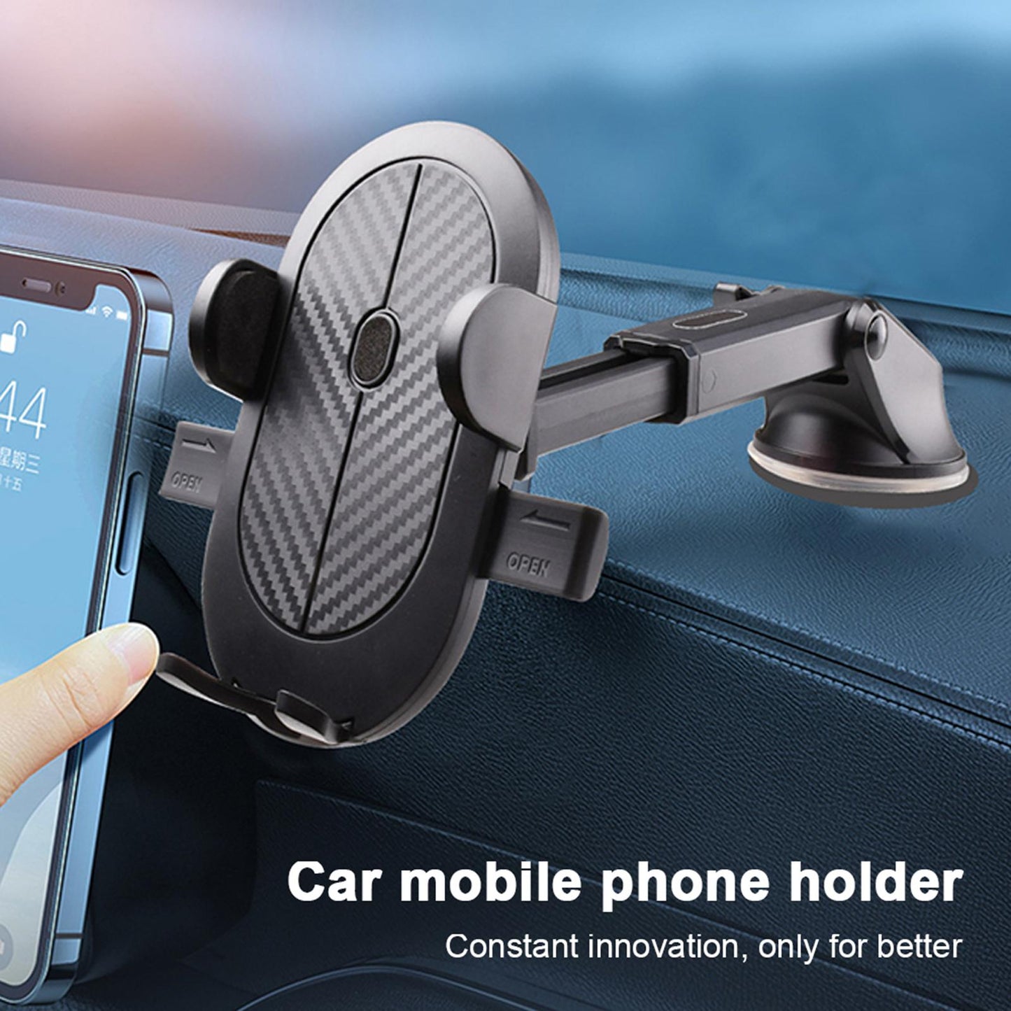 Car Phone Mount Phone Holder for Car Dashboard Air Vent Rotation Air Vent Clip